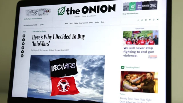 The Onion’s Attempt to Acquire Infowars Faces Another Legal Hurdle