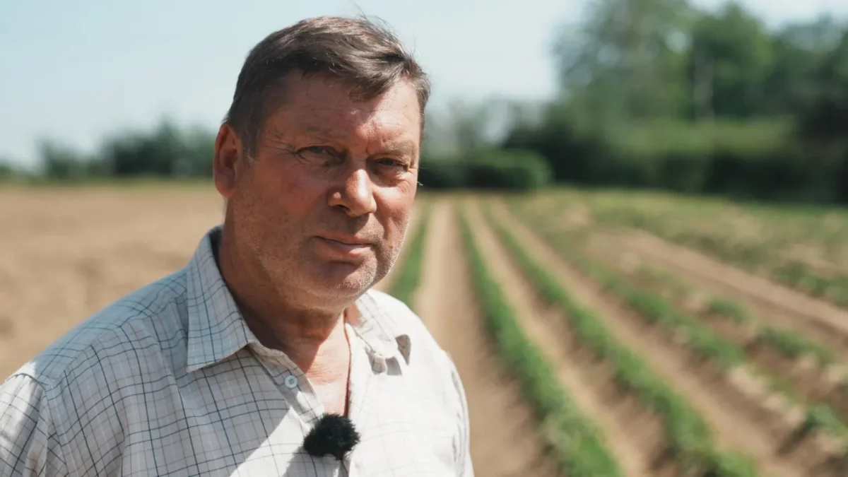 Chris Suckling, a farmer in Holbrook, Suffolk, fears for the future of his son's farming career due to escalating costs.
