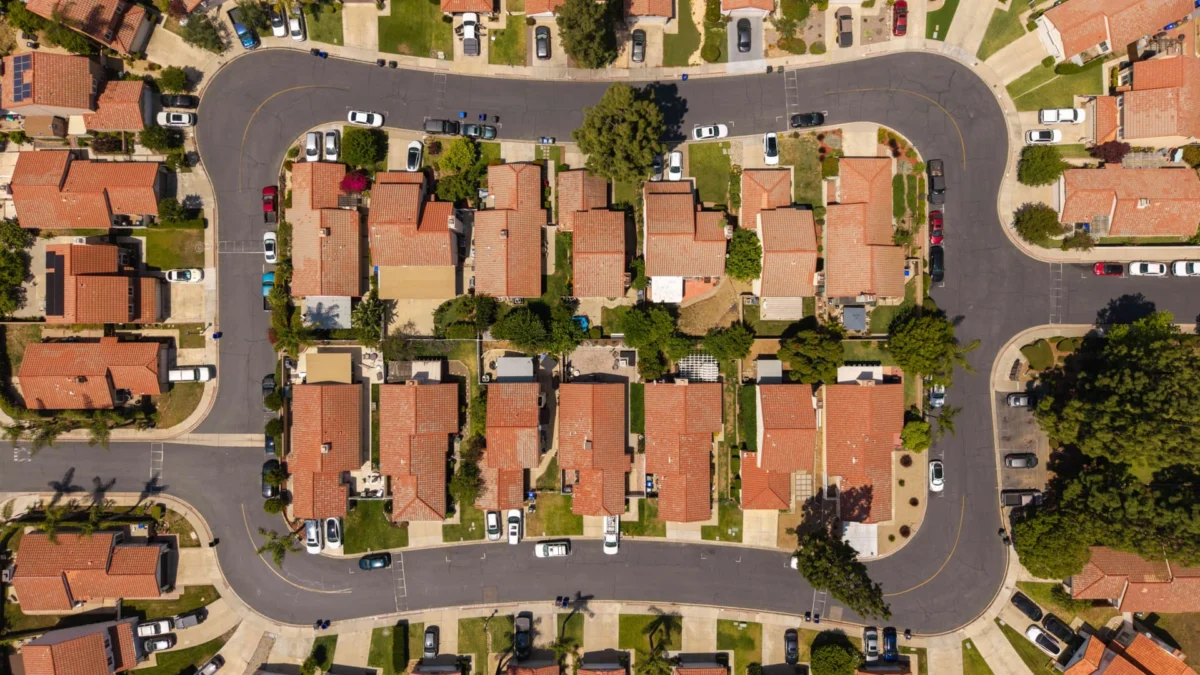Homes in Rancho Cucamonga, California, US, on Saturday, May 9, 2026.