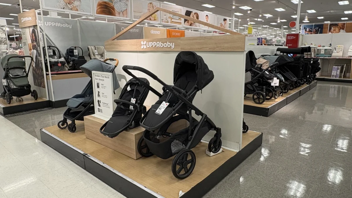 Target is rolling out ‘baby boutiques’ in about 200 stores, featuring premium brands like UPPAbaby and Stokke, as part of a strategy to win back busy families.