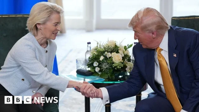 Trump Says He Will Raise Tariffs on EU Cars to 25%