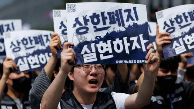 Samsung Strike Suspended Amid Tentative Pay Deal, But Underlying Tensions Remain