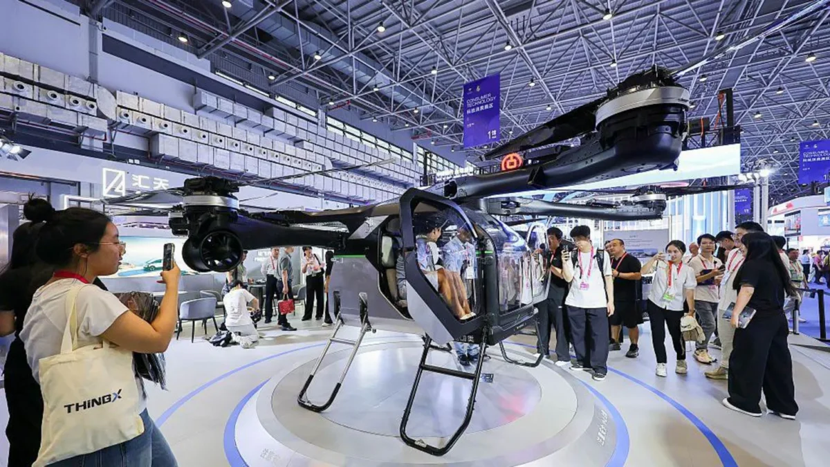 Chinese electric vehicle production lines showcase advanced automation and rapid development.