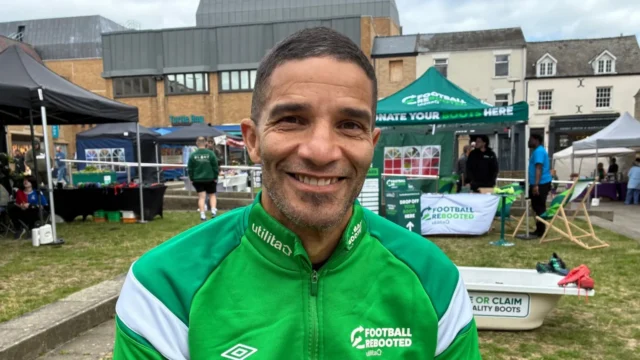 David James Backs Affordable Football Kit Charities in Peterborough