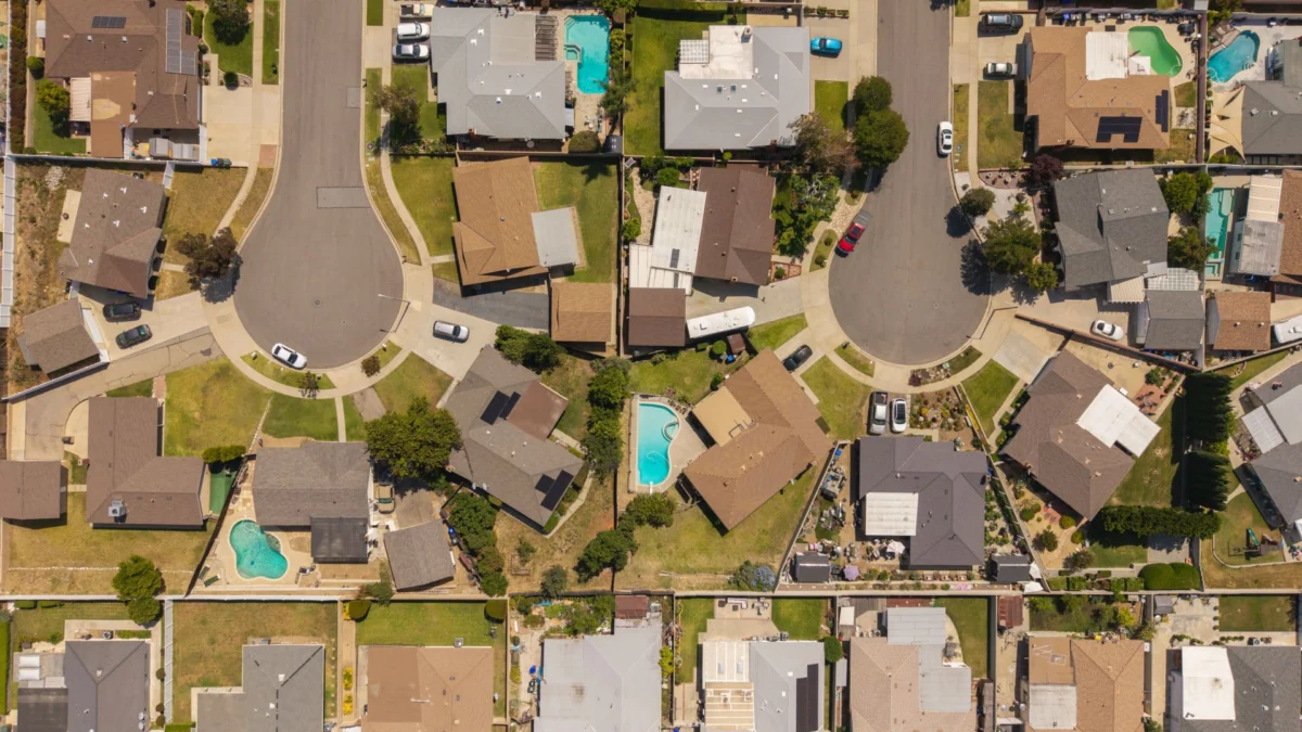 Homes in Rancho Cucamonga, California, US, on Saturday, May 9, 2026.
