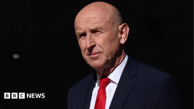 John Healey Named Chancellor Weeks After Shock Resignation as Defence Secretary