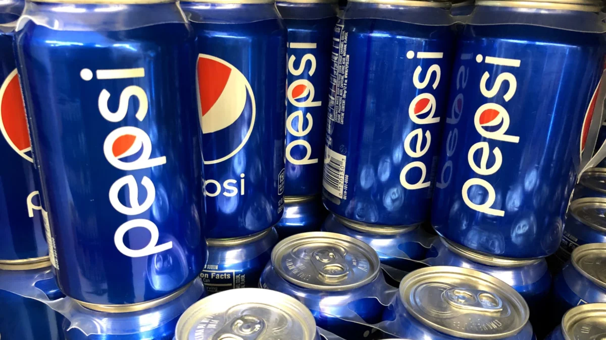 PepsiCo products on a store shelf, reflecting a push to attract cost-conscious shoppers as inflation pressures persist.