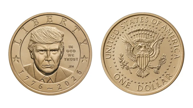 Treasury’s Trump Coin Sparks Legal Questions as Semiquincentennial Gift Goes On Sale