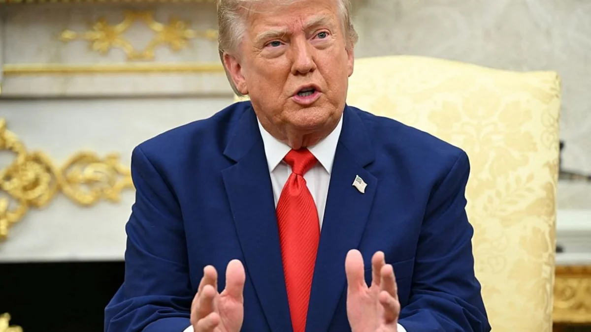 A view of cross-border trade tensions between the United States and Canada.